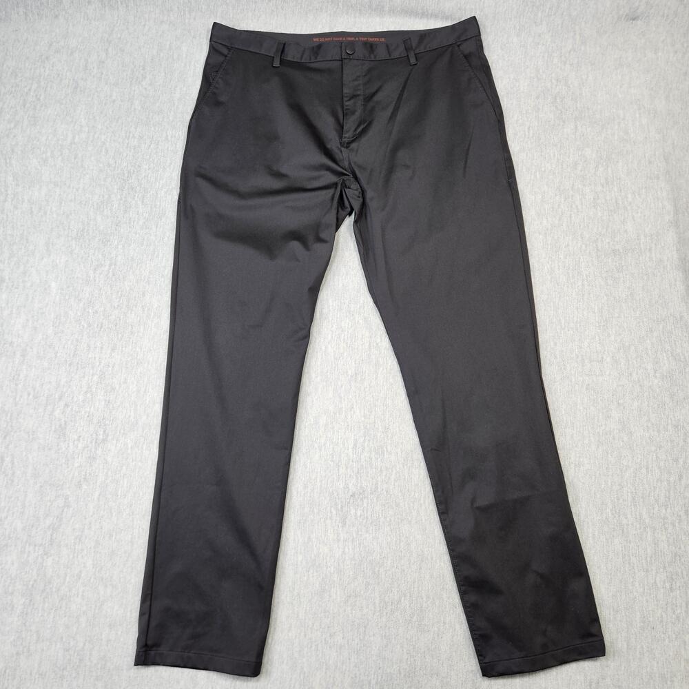 Rhone Pants Mens 40x33 Black Commuter Pants